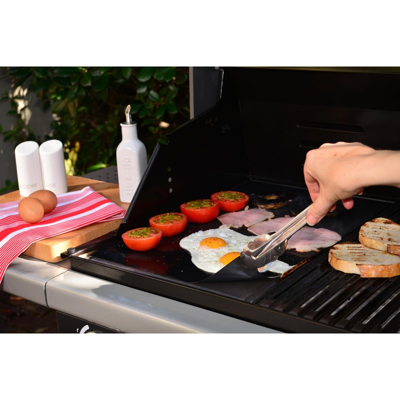 BBQ Buddy Tongs for Cooking - 2 Pieces Metal Tongs
