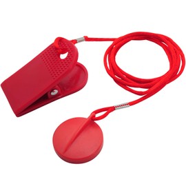 monolife Electric Running Machine, Room Runner, Safety Key, Security Key, Compatible Replacement Safe Key (Large, Magnet Diameter 1.0 inches (26.5 mm)