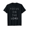 Focus On The Lord Cool Religion Faith Jesus Christian Gift