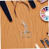 WOONEKY Professional Eyebrow Tweezers Set Stainless Steel Scissor Tweezers for