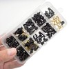 Akuoly Computer Screws Desktop Screw Set Standoffs for PC Mounting
