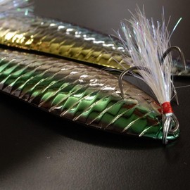 Nichols Lure Bass Mafia Big Larry Spoon - 2.5 oz/6.5",Designed with BASS Elite Chris Zaldain - Cupping for Cradling Action & Heavier Thump: Shattered Glass Gold