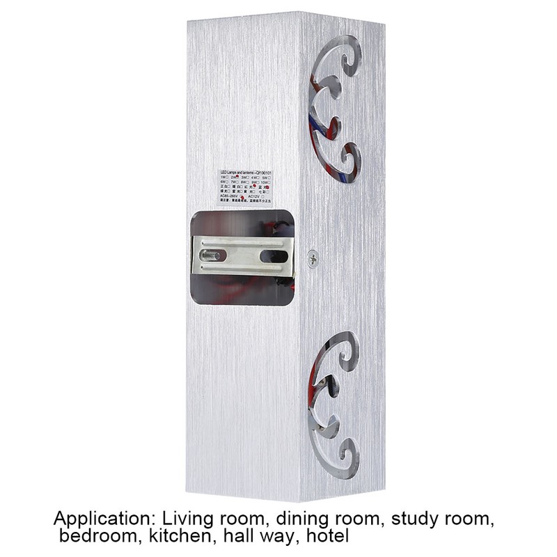 Modern LED Wall Lamp Bedroom Bedside Lamp Corridor Backdrop Decoration