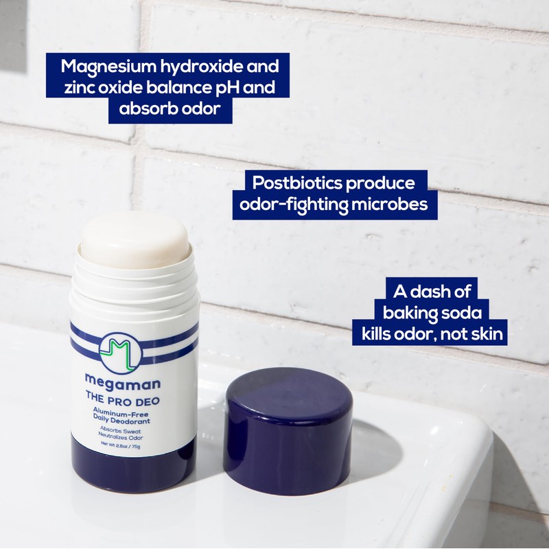 Megaman Pro Deo | Holiday Gifts for Men | Aluminum-Free