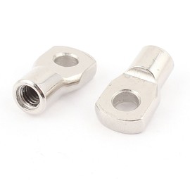 sourcingmap 5mm Thread Gas Spring Rod End Fitting Eyelet Connector 2pcs