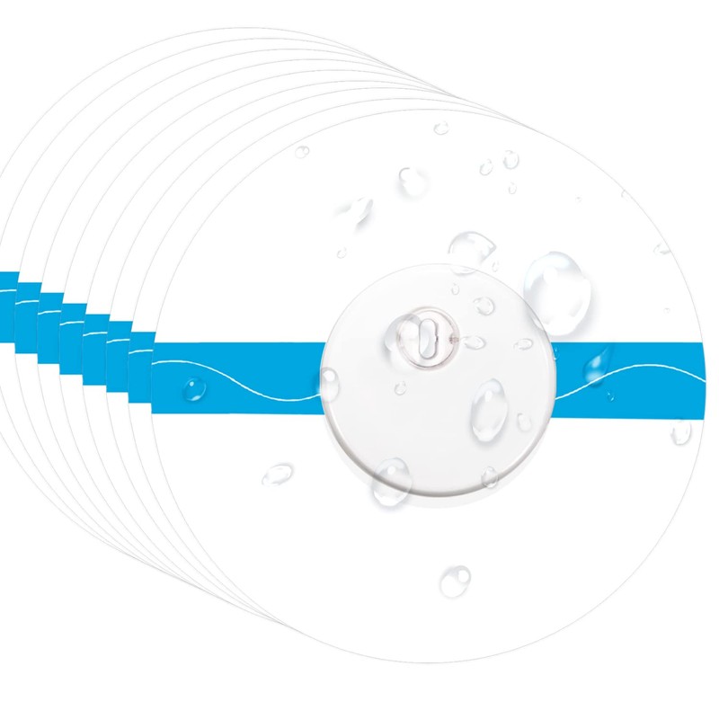 LiangMai 55 Pack Freestyle Libre 3 Sensor Covers,Pre-Cut Adhesive Tape