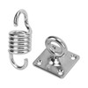551LB Load Capacity Hammock Chair Hanging Kit Stainless Steel Swing
