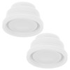 IWOWHERO Pool Ladder Bumper Caps 2 Pack Durable End Caps