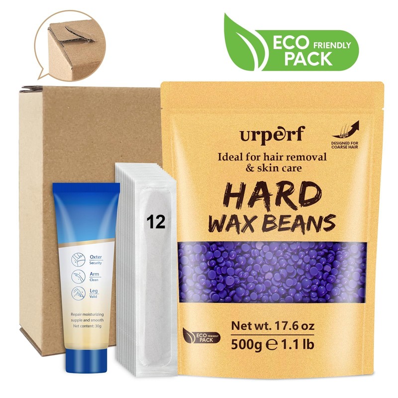 Hard Wax Beads, 1.1 lb Waxing Beads, Brazilian Bikini Wax,Hard