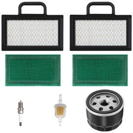 Nerans 499486s Gy20575 698754 Air Filter With Am125424 Oil Filter Element, Suitable For Engines Of John Deere Models L120, L111, La130, D140, D130, La120, La140, La150, La135, La145