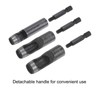 HARFINGTON Leather Hollow Punch Set 1/4 Hex Shank for Drills,