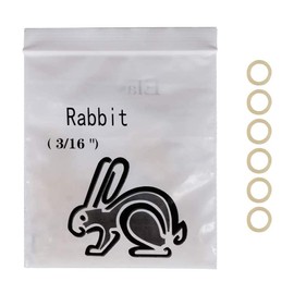 Angzhili 10 Bag Dental Orthodontic Rubber Bands,Elastic Rubber Bands,Orthodontic Supply 3.5 Oz (3/16")
