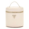 GUESS Round Beauty Case Cream, cream