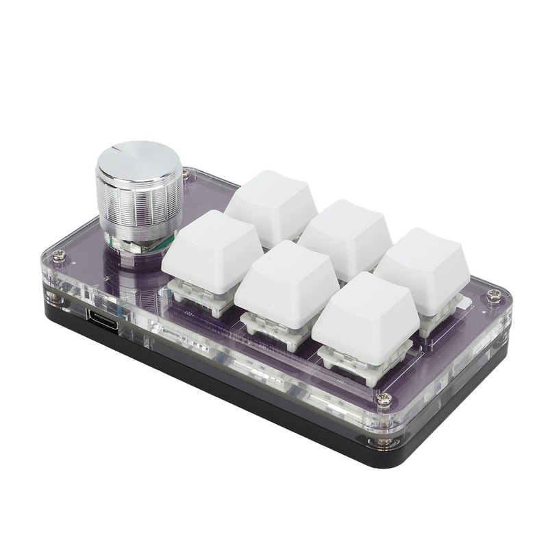 Shortcut One Handed Mechanical Keyboard Multifunction Mini 6 Key Gaming