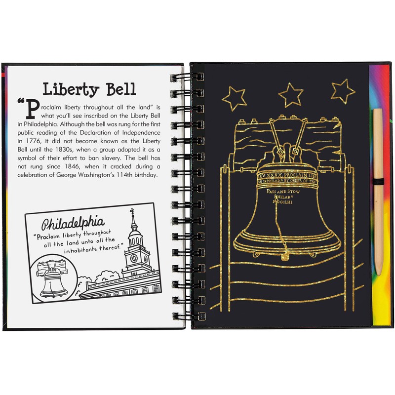 Scratch & Sketch America (Trace Along)