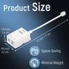 Uvital DSL Filter Splitter for Landline Phone, ADSL Splitter Filter,