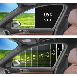 AUTOTEK Precut Windows Tint Film All Sides Cars Sun Blocking Protection Privacy Anti Shatter Glass 2Ply Film 05% Tint Shade kit for RAM 1500 Crew 2019-2024