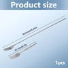 1 Pc Extendable Fork Stainless Steel Long Handle Pickle Fork