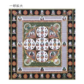 Buddha Painting Colored Paper Mandala Kongo World Dark Color