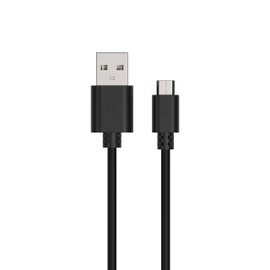 Ansmann Unisex - Adult Charging Cable - 2029114705 Charging Cable, Black, 100 cm
