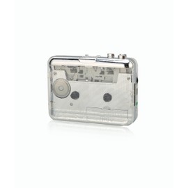 Zyyini Portable Cassette Player, Compact Cassette Tape Player/Recorder,Auto Reverse Function,with 3.5mm Headphone Jack,Vintage Cassette Player for Elder Friends