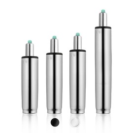 14 Inches-22 Inches Extra Long Gas Lift Cylinder Replacement, 8" Stroke, Hydraulic Pneumatic Shock Piston, Heavy Duty 1000lbs, Universal Fit for Drafting Chairs Bar Stools, Polished Steel