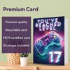 17th Gamer Birthday Cards for Boys Girls - You've Reached