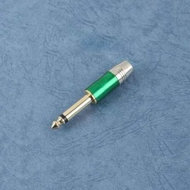 JQ Mono 6.3(M) Speaker Connection Adapter Green / 모노 제작용 컨넥터 6.3(M) 스피커 연결 젠더 녹색