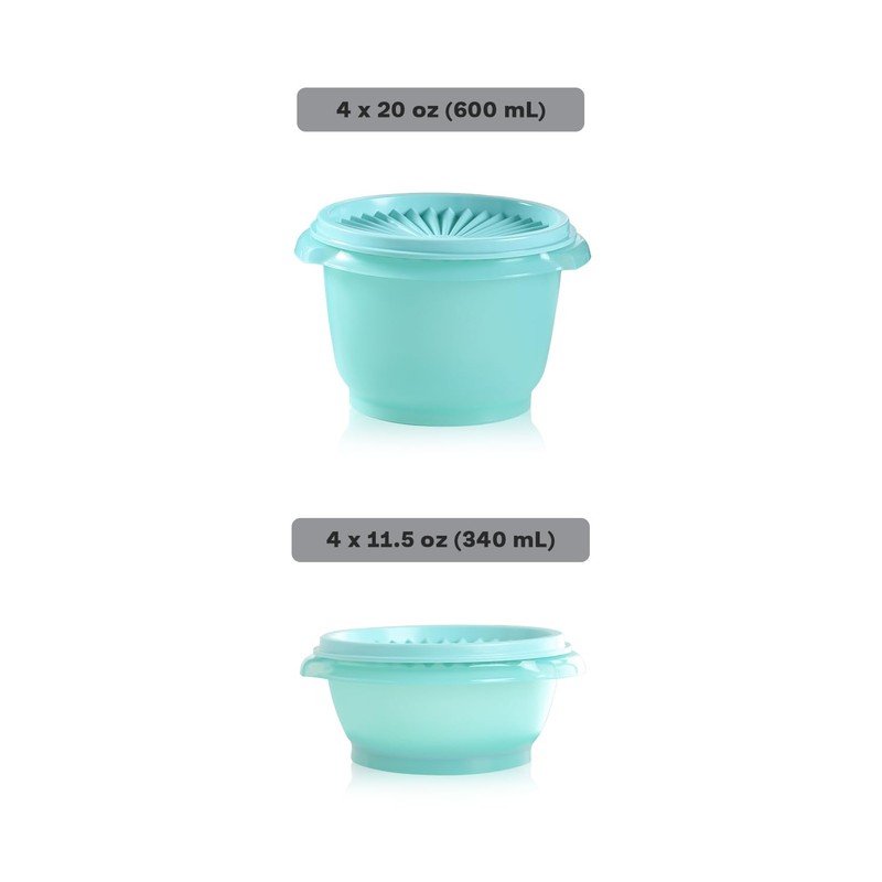 Tupperware Heritage Collection, New 16 Piece Food Storage Container Set