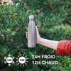 Qwetch - Roc Thermos Flask - Black 500 ml -