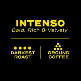 Sello Rojo Intenso Darkest Roast Ground Coffee, 10 oz