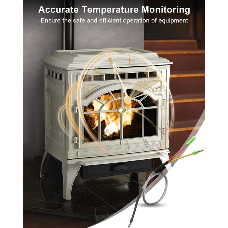 Thermocouple Replace 812-4470 Fit Quadra-Fire Castile Contour Freestanding Castile Insert