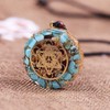 Orgonite Metatron Cube, Merkaba Yoga Pendant, Necklaces Chakra Stones, Orgonite