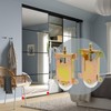Sliding Mirror Closet Door Rollers Replacement Hardware Fits Contractors Part