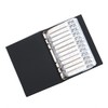 WINGONEER 1%0805 SMD Resistor Aggregation Folder (0Ω-10MΩ) 170 Values x