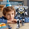 ibrickpark Mech Robot Building Set 561 Pieces, Transforming Mech Action