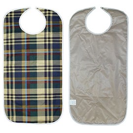 Cotton Flannel Adult Bib (Pack of 3)