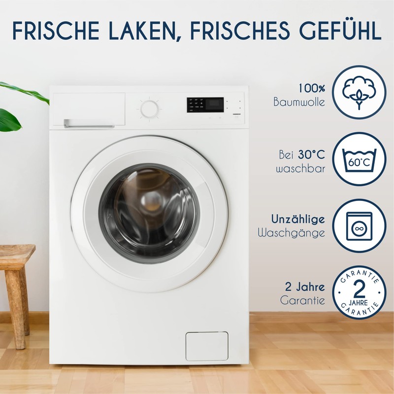 Dreamzie Elasticated Cotton Fitted Sheet