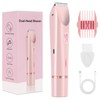 Bikini Trimmer for Women, Electric Shaver and Razor Rechargeable 2-in-1