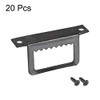 sourcing map Picture Hangers, 1 3/5 Inch L Shape Double