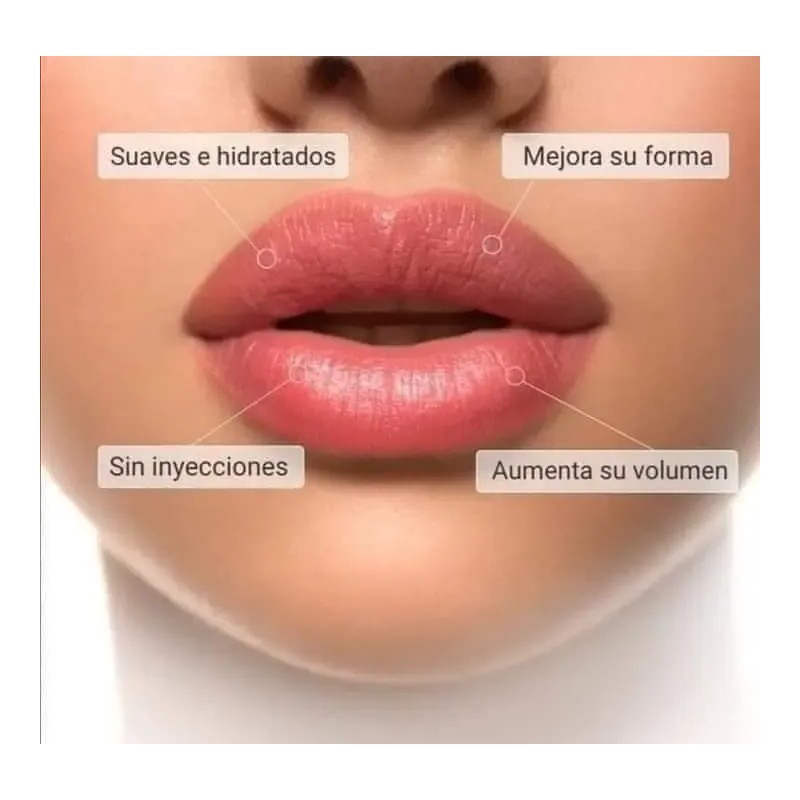 Set Lip Plumper Farmasi Rosa 3 Unidades Hidratante Acabado Brillante