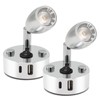 WTNYOU 2-PCS RV Reading Lights 12V Interior with USB-A &