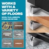 Strongest Home 2 Pack XL Adjustable Chrome Door Stopper with
