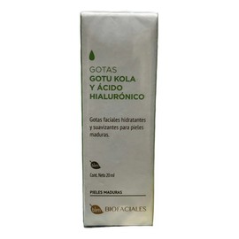 BLEN Gotas Hidratantes Facial con Gotu Kola y Ácido Hialurónico Piel Madura