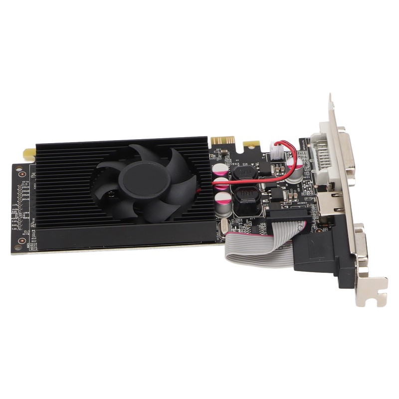 Graphics Card 589MHz Core Frequency 512MB GDDR3 Heat Dissipation VGA
