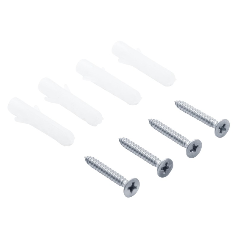 CRL Chrome 5/8" Wide Mirror Clips - Set