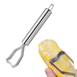 Liroyal Corn Peeler Corn Peeler Dishwasher Safe Stainless Steel Corn Remover Easy Peel Grain Kitchen Tool Home Handy Accessory Multifunctional Practical Cookware