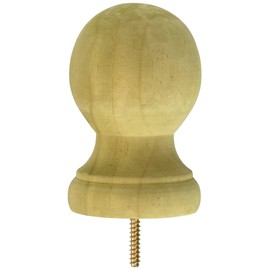 Post Top Large Ball Pine