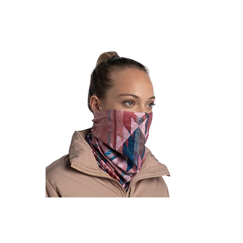 Buff Thermonet Tube Scarf 1264005121000, Womens scarf, pink