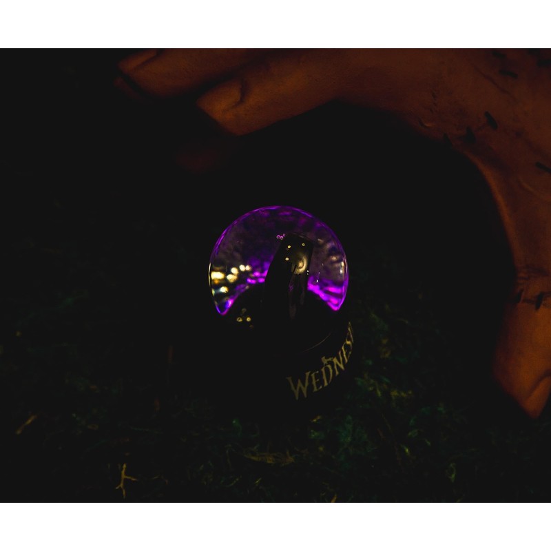 Wednesday Addams Mini Light-Up Snow Globe | 3 Inches Tall